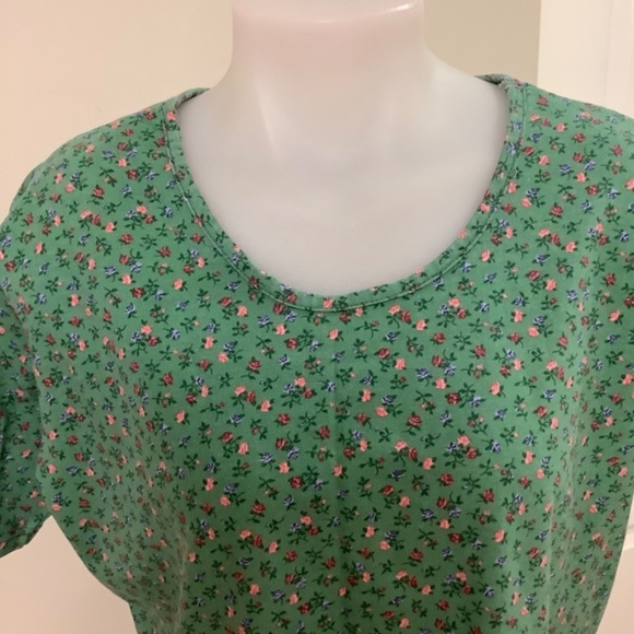 VTG Northern Reflections Cotton Floral Tee MEDIUM fits 36-38 bust - Picture 8 of 10